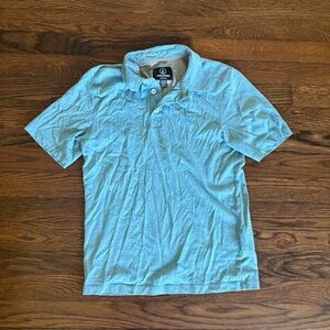 Volcom boys light blue polo
